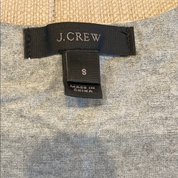J CREW Sz S Embroidered Trims Modern V-Neck Tank - Picture 3 of 8